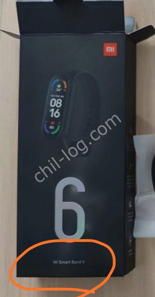 Xiaomi Mi Band 6グローバル版見分け方
